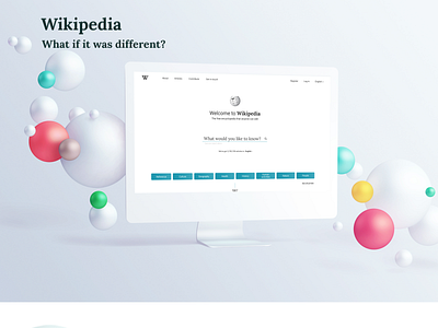 Wikipedia Redesign design redesign typography ux web website wikipedia