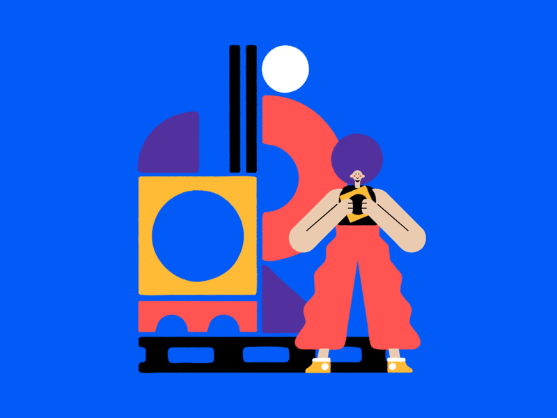 4 // Blocks character colour texture study series photoshop manchester illustrator rgb illustration hue graphic design digital collection art adobe