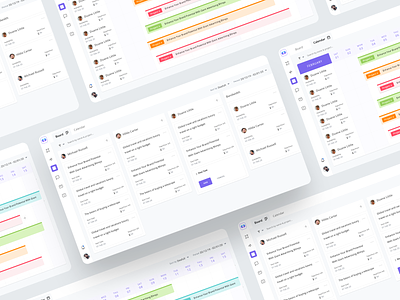 Project Management Tool || Task Manager Tool assign task calendar calendar view card card design card list clean ui pipeline project management project management tool task app task flow task list task management task manager ui ux webapp whitespace wireframe