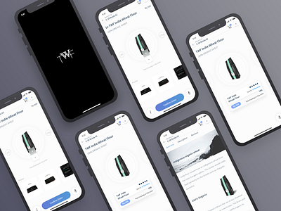 Product Page View || Add to Cart add to bag add to basket add to cart app app design clean ui concept ecommerce ios product page product view shop ui ui ux ux