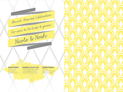 Almost Married Invitations