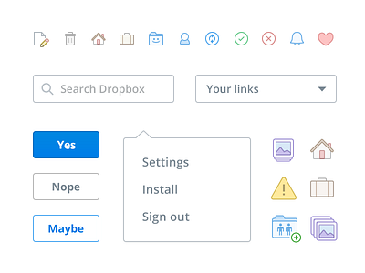 Dropbox web update