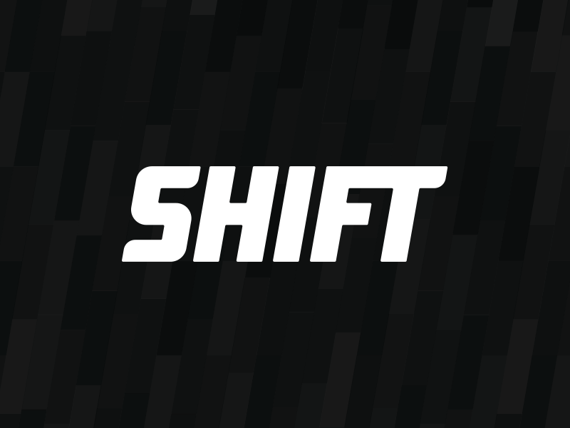 Shift custom logotype by Morgan Allan Knutson on Dribbble