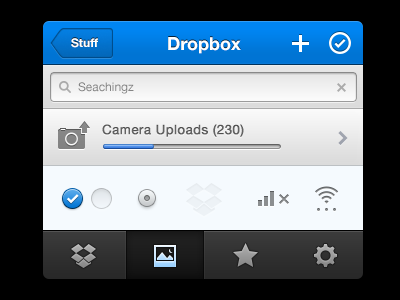 Dropbox iOS app 2.0