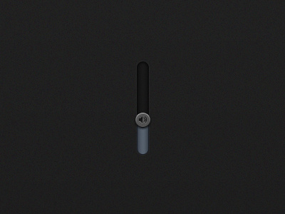 Miro for iPad Volume Slider (iPad iOS interface UI)