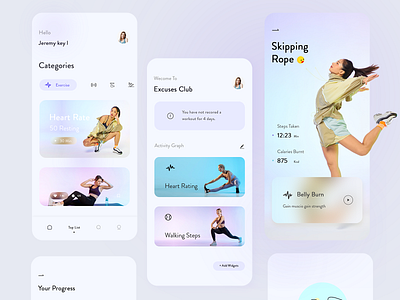 Fitness UI Kit