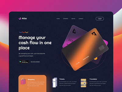 Credit Cards Landing Page - Concept 💳