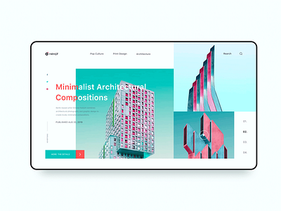 web layout exploration branding design illustration typography web website