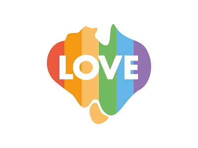 OZ equality australia branding colours equality flag logo map marriage rainbow rights