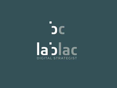 Lablac - Digital Strategist branding design digital dot graphic logo mark marketing negative space network strategist