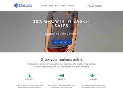 New bluebox site launched