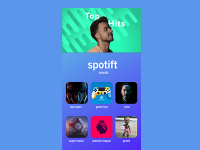 spotify 2d 3d animation baymax design icon illustration logo spotify spotify website type typography ui pack uidesign ux wabesite wabesite design web