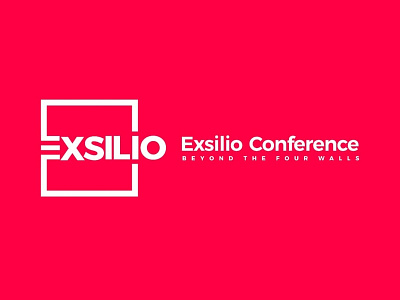 Exsilio Conference brand identity branding conference design logo typography