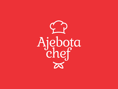 Ajebota Chef brand brand identity branding chef circle design food logo