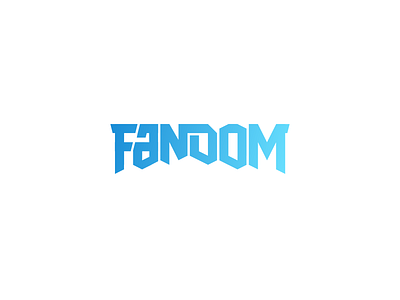 Fandom brand brand identity branding design logo social social media typography