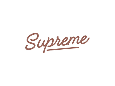 Supreme NY clothing by Matt Thompson 👌 on Dribbble