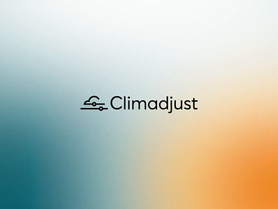 Climadjust Animated Logotype adjust adjustment animation bias branding climate cloud dataset gradient gradient color logo logotype motion motion graphics saas