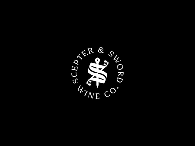 Scepter & Sword Logotype Animation animation badge branding empowerment female logo logo animation logotype medieval motion motion graphics queen scepter sword ui design wine