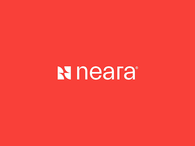 Neara Logotype Concept animation branding concept connect corporate logo logotype motion motion graphics neara powerlines red saas