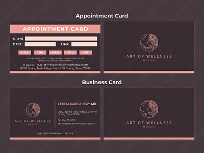 Business Card & Appointment Card banner branding branding design card cards design event identity post print stationary design stories vector