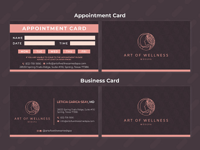 Business Card & Appointment Card