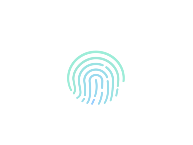 Touch ID become Face ID after effect after effects aftereffects animation apple blink face face id faceid fingerprint iphone touch id touchid ui
