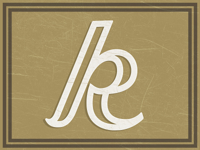 k-ursive alphabet gold k letter type typography