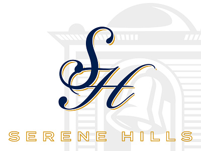 Serene Hills elegant engraving inline living luxury monogram real estate