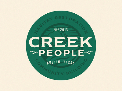 Creek People Badge