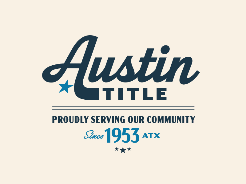 Austin Title Logo - v2 austin brand branding logo pattern title website