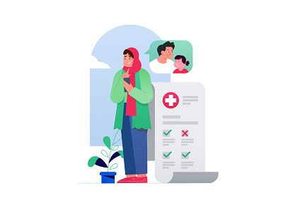 Dr. Saina (medical illustration) branding design icon illustration logo typography ui uiux ux vector