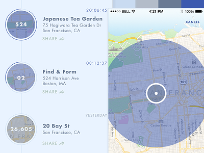 The Collective – Style C color location maps style tile ui