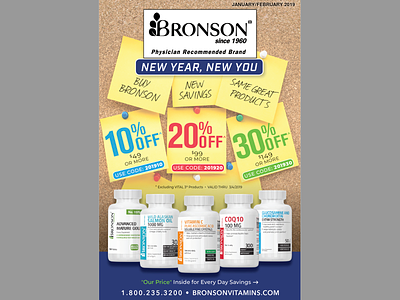 New and Improved 2019 Catalog Cover 2019 art direction art director catalog catalog cover catalog design direct mail graphic design graphic designer health marketing collateral new year new year 2019 nutrition sales supplements tiered sales vitamins