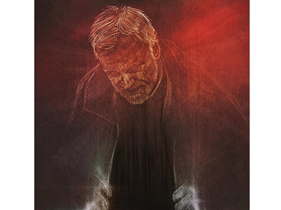 Richard Dormer of Fortitude amazon prime apple pencil applepencil digital illustration digital illustrations digitalart fortitude fortitude season 3 horror art illustration inky ipadproart mextures mextures app portrait illustration procreate procreate app richard dormer richarddormer sky tv