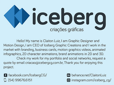 Iceberg Graphic Creation