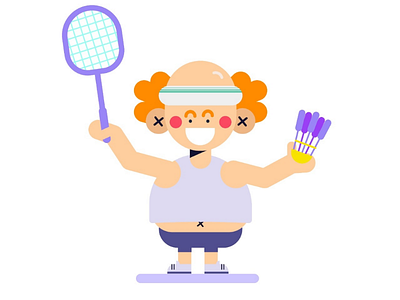 Badminton Character