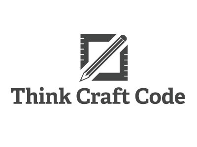 Think Craft Code - Logo V2 code craft logo think