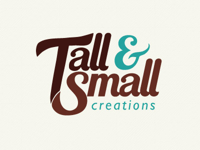 Tall & Small Logo - Version 3 brown logo small tall