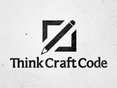 Think Craft Code - Logo V4 code craft logo think