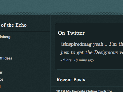 From the New Footer bevel footer twitter