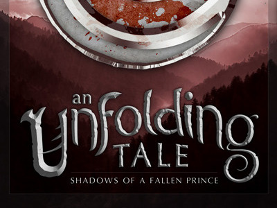 An Unfolding Tale Cover Concept concept cover fantasy logo