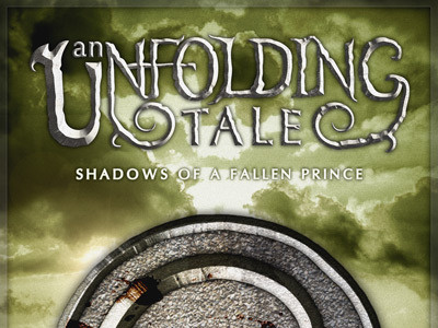 An Unfolding Tale Cover Concept - Version 2 concept cover epic fantasy green logo