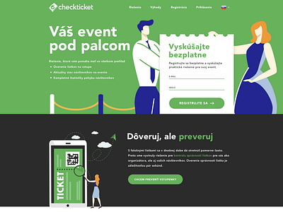 Checkticket website and logo