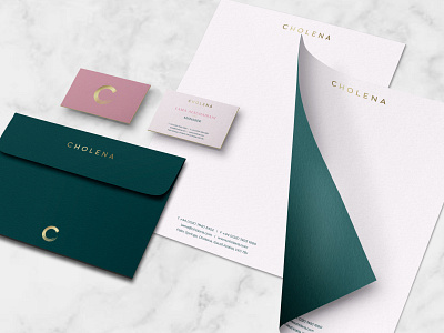 Cholena Restaurant - Brand Stationery