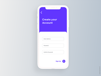 Daily UI: 001 app daily 100 challenge daily ui dailyui dailyui 001 design flat minimal onboarding product design signup sketch ui ux