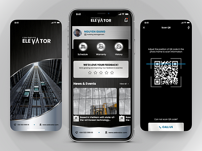 Elevator Booking Repair app booking app elevator elevator app