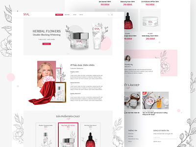 Cosmetic Ecommerce Website