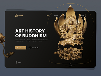 Art History of Buddhism - Hero Header Concept