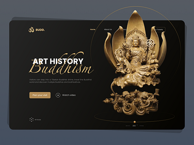 Art History of Buddhism - Hero Header Concept