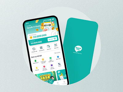 Smart Pay Wallet app concept